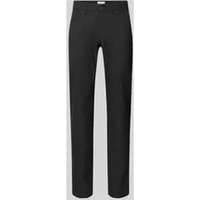 Straight fit stoffen broek met 5-pocket-design