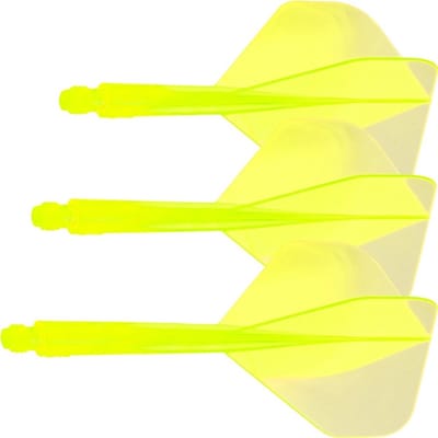 Condor Neon Axe Flight System - Standard Yellow - Dart Flights