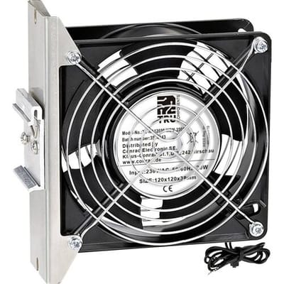 TRU COMPONENTS TC-NA12038-MBM-230B Axiaalventilator 230 V/AC 162 m³/h (l x b x h) 120 x 120 x 38 mm