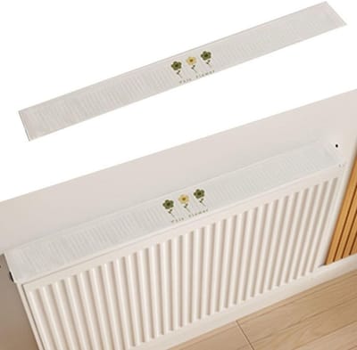 Magnetische Radiatorhoes Katoen-Linnen Wit Sterke Stofbescherming