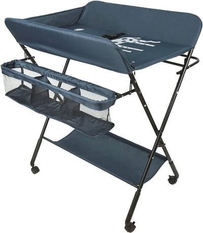 Opvouwbare Draagbare Luiertafel met Wielen - Ergonomisch en Waterdicht