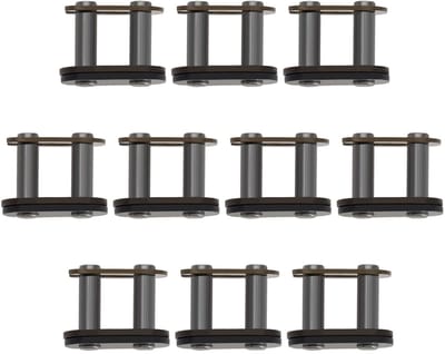 Dailygoods- Kettingschakel Staal - 10 Stuks - T8F Model - Vervangingsonderdeel - Geschikt voor 43cc/47cc/49cc - Eenvoudige Installatie - Kettinglink
