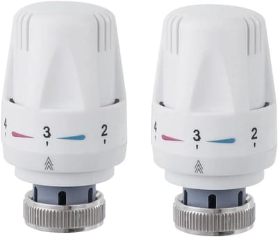 Thermostaatkop M30 x 1.5 - Universele Radiator Thermostaat Vervangingskop met Antivriesfunctie