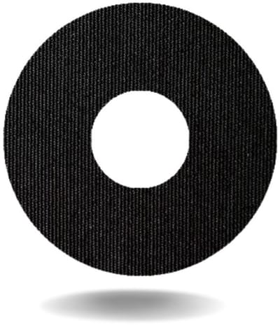 tinsulin - fixtape sensorpleister ringpleister voor Simplera - Dexcom G7 - Freestyle Libre 2 - zwart - set van 20 stuks