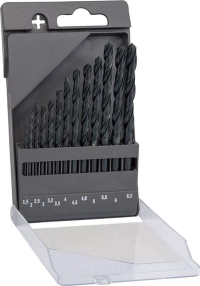 CRAFTOMAT borenset - 13 delig - Voor metaal en kunststof - HSS-R - In cassette