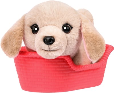 Little Live Pets - My Really Real Puppy Mini's - Golden Retriever Buddy - Interactieve pluchen knuffel