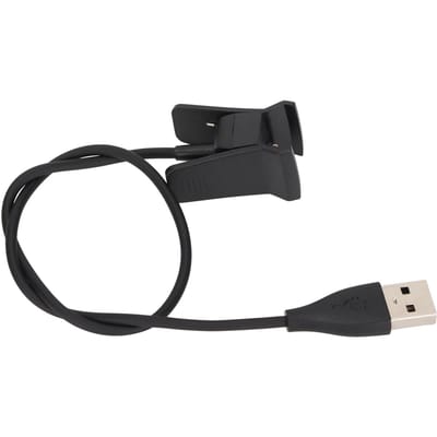 Oplaadkabel voor Fitbit Alta Smart Fitness Horloge USB Oplader Kabel Clip Snoer Dock Adapter black