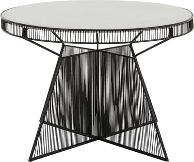 Elmo-Salontafel - Zwart Marmerlook