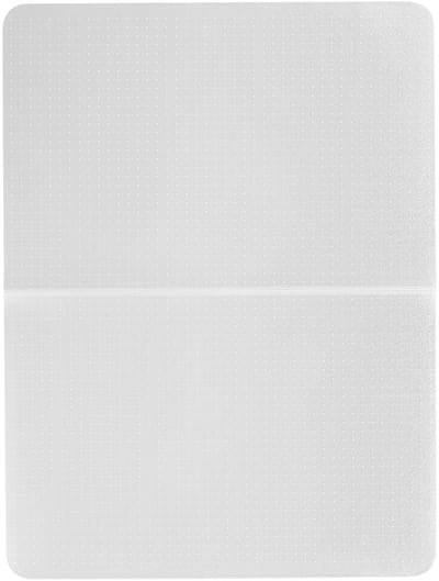 Bureaustoelmat, 91 X 122 cm Vloerbeschermer voor Tapijten, Duurzame Kunststof Mat met Noppen Aan De Achterkant, Antislip Ontwerp, Gemakkelijk Te Onderhouden, Soepele Beweging voor Thuis of Op Kantoor (Rechthoekig)