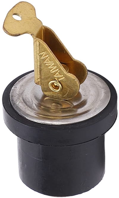Store_9 - Afvoerplug - Messing Compressie Aftapplug - Robuust en Duurzaam - 19mm - Boot Jacht Accessoire - Geschikt voor Motor Scooters en Go-Karts...