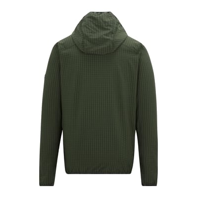 Regatta Heren Alven Full Zip Fleecejack (Donkere kaki/zwart)