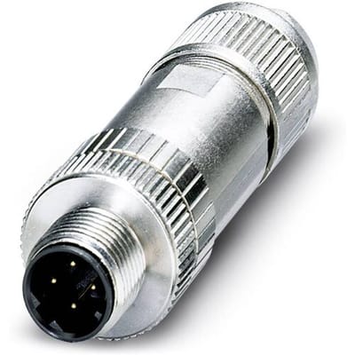 Phoenix Contact 1554513 Sensor/actuator dataconnector M12 Aantal polen (sensoren): 4 Stekker, recht 1 stuk(s)