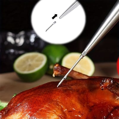 Livano Marinade Injectiespuit - Marinade Injector - Vlees Injectiespuit - Marinade Spuit - Vlees Spuit - Vlees Injector - Bbq Injectiespuit - Meat Injector