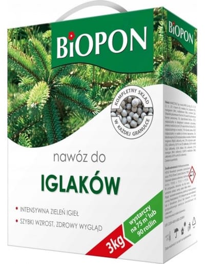 Conifeer intensief groen granulaat 3 kg