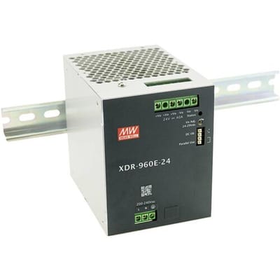 MW Mean Well MEAN WELL XDR-960E-48 DIN-rail netvoeding 48 V 20 A 960 W Inhoud 1 stuk(s)