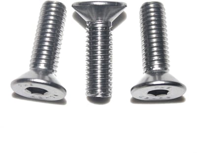 Allecto - Verzonken Schroeven met Binnenzeskant - Roestvrij Staal A2 - 100 Stuks - M3x25mm - Ideaal voor Meubelmontage - Duurzaam en Betrouwbaar