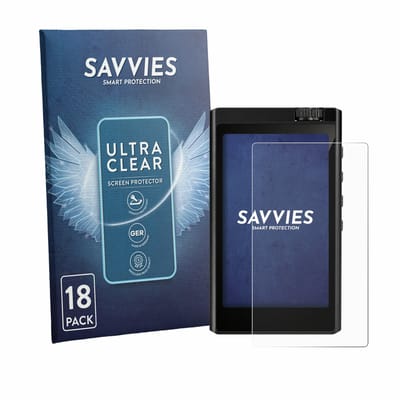 Savvies - Screenprotector voor Surfans F35 - Folie Beschermfolie transparant 18 Stuks