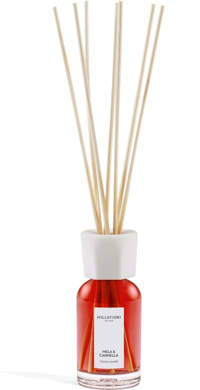 Millefiori Milano - Geurstokjes 100 ml - Mela & Cannella - 2 tot 3 maanden