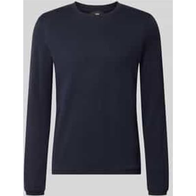 Shirt met lange mouwen met ronde hals model 'Baldi'