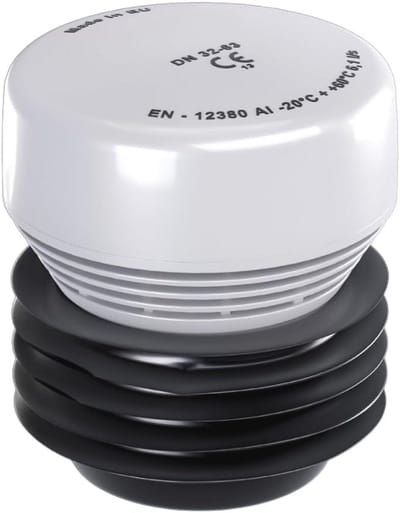 Buisbeluchter DN 32-63 of DN 70-110 - Ventilatieventiel voor sanitaire installaties