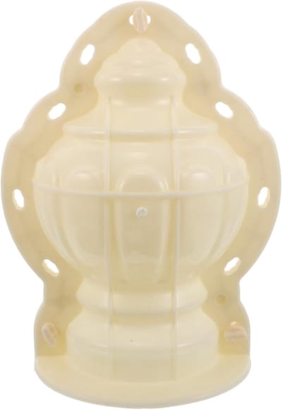 Betonmal - Tuin Decoratie - Buitenruimte Verfraaien - Romeinse Zuil Vorm - 34 cm - Beige