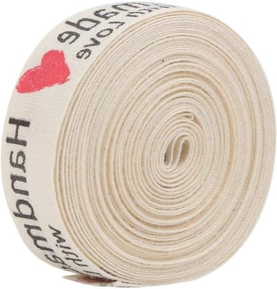 Natuurlijke Katoenen Ribbons met Meerdere Patronen voor Cadeauverpakking en Kledinglabels - 1,5 cm Handgemaakt en Uniek
