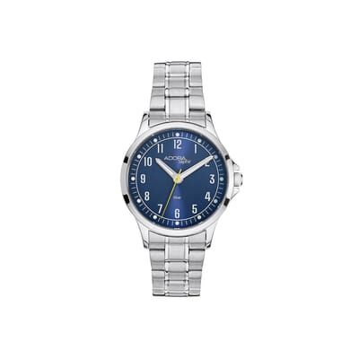 Saphir Adora Dameshorloge AS4647 – Ø32 mm – Edelstaal – Saffierglas – Quarts – 5 ATM waterdicht – Faltsluiting