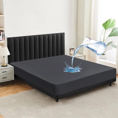 Solidchoice - Waterproof Matrasbeschermer 90 x 200 cm - Ademend en Wasbaar