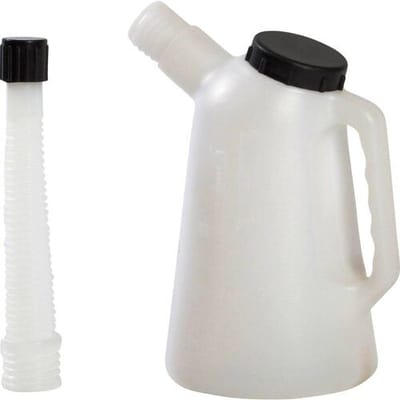 Maatkan/oliekan met flexibele tuit en verdeling - Maat: 1000ml