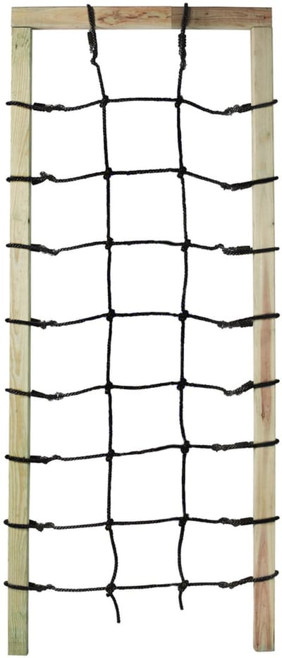 B-Play Klimnet 200cm x 75cm PP Touw zwart