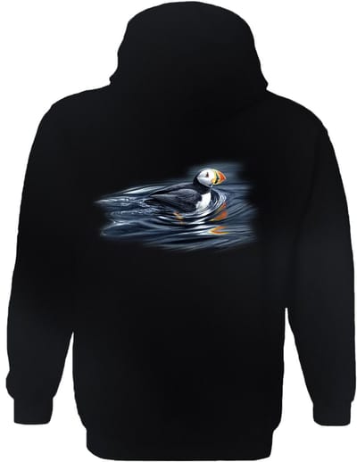 Papegaaiduiker Swimming Puffin The Coloured House Hoodie S