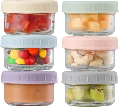 NBAP® Overnight Oats Potjes - Mason Jar - Meusli Beker met Deksel