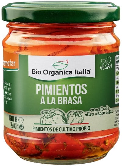 Bio Organica Italia Paprika Gegrild (190 gr)