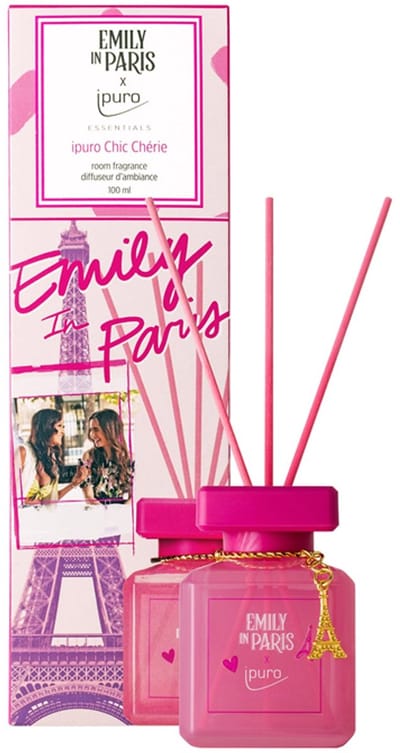 Ipuro - Essentials Emily in Paris - roze - Chic Chérie - 100ml geurstokjes