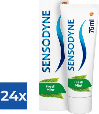 Sensodyne - Tandpasta - Fresh Mint - 2x75ml x 12