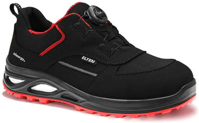 Elten Hannah XXTL Boa Laag S3 742561 - Zwart-Rood - 36