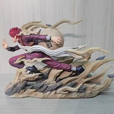 18cm Anime Naruto Shippuden Figuur Gaara Kimimaro PVC Actiefiguur Standbeeld Poppen Verzameling Figuur Speelgoed Cadeau Duurzaam gray
