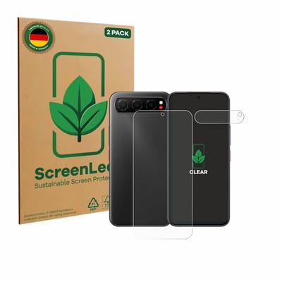 2 Stuks Screenprotector voor Nubia Air (Voor+Camera) - Hoogwaardige Beschermfolie transparant
