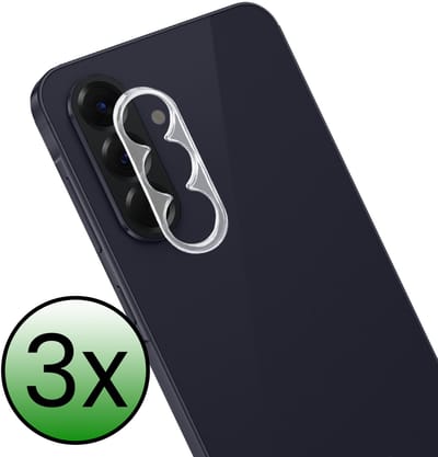 Camera Lens Protector - 3 Stuks Geschikt voor Samsung Galaxy A57 - Camera Screenprotector Beschermglas - Gehard Glas - Tempered Glass - Screen Protector