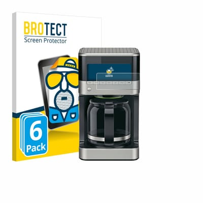 BROTECT - Screenprotector voor Braun PurAroma 7 - Folie Beschermfolie matte 6 Stuks