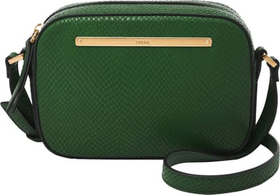 FOSSIL Schoudertas Liza Camera Bag Medium Green Groen