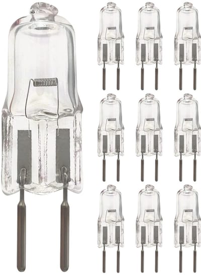Modee GY6.35 Halogeenlamp 12V - 50W 2950K 910lm - Halogeen Lampjes Insteek - Warm Wit Licht - Dimbaar - 10 stuks