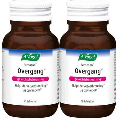 A.Vogel Famosan Overgang Gewichtsbeheersing - 2 x 60 tabletten - Voordeelverpakking