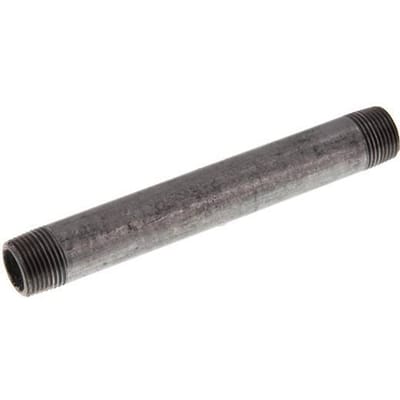 R 3/8'' Verzinkt Stalen Dubbele Pijpnippel 50 Bar DIN 2982 - 120mm [2 Stuks]