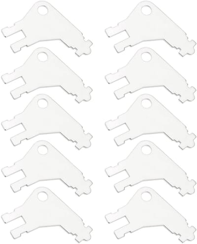 Dailygoods- Papieren Handdoek Dispenser 10 Stuks - Commerciële Dispenser - Metalen Sleutel - Geschikt voor Georgia Pacific - Duurzaam Materiaal - Model 50504 - Papierdispenser