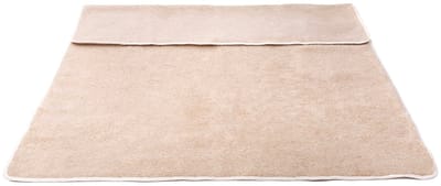 Wollen Deken 140x200 cm | Luxe Merino Wol OnceDoce® |100% Zuivere Australische Wol – Premium Wollen Deken 450 g/m² | Woolmark® Certificaat | Wasbaar, Antiallergisch, Zacht & Warm - Beige