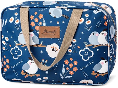 Dailygoods- Toilettas Grote Capaciteit - Toilettas Dames - Toilettas Heren - Toilettas Met Haak - Reisaccessoires - Waterdichte Oxford Stof - Afmetingen 30 × 13 × 20 cm - Toilettasjes
