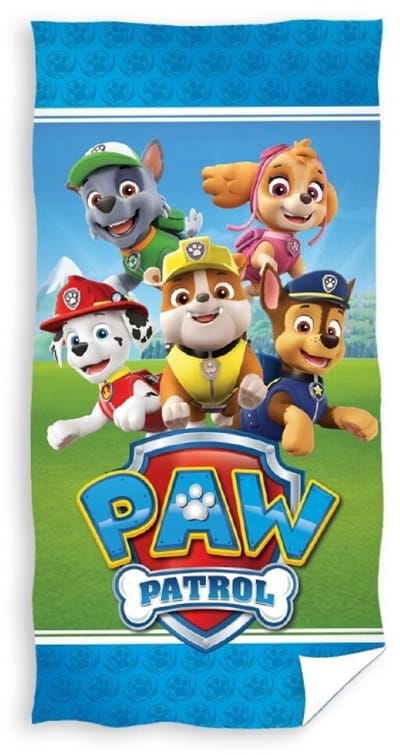 Paw Patrol handdoek Team 70 x 140 cm - katoen