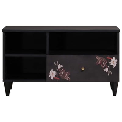 vidaXL - Opbergkasten - Multikleur - 80 - x - 33,5 - x - 46 - cm - Massief - Mango - Hout