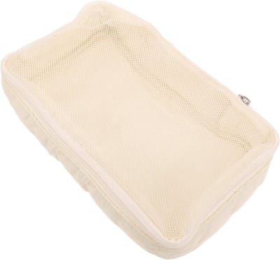 Baby Kleding Opbergtas - Nachtluier Tas Organizer - Baby Benodigdheden Organiseren - Lichtgewicht & Draagbaar - 23x14x5 cm - ivoor